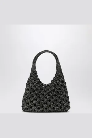 Hibourama Black Vannifique Small bag with crystals