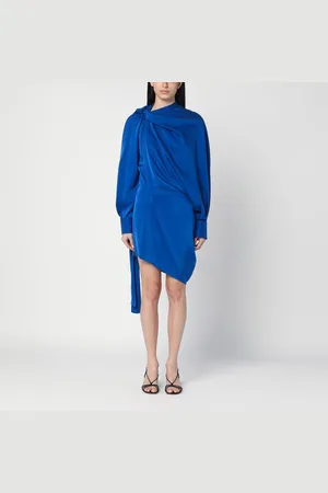 Salvatore Ferragamo Electric asymmetric mini dress