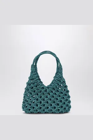 Hibourama Aquamarine Vannifique Small bag with crystals