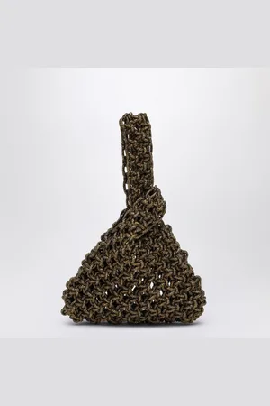 Hibourama Niky gold jewelry bag with crystals