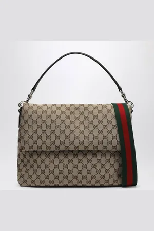Gucci GG medium shoulder bag with Web strap
