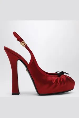 Dolce & Gabbana Satin high slingback
