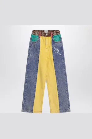 Bobo Choses Colour-block Jeans with Logo