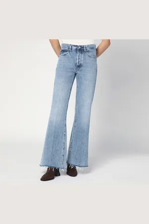 Frame Wide-leg The Lax jeans with washed effect