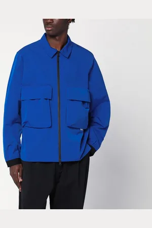 Purple Mountain Observatory Zip-up cobalt jacket
