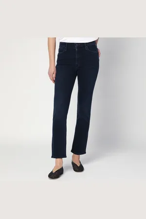 Mother The Mid Rise Dazzler Ankle jeans in dark