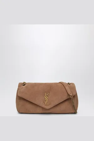 Saint Laurent Caramel Calypso leather bag