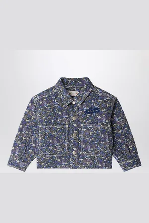 BONPOINT Eliza denim jacket with floral print