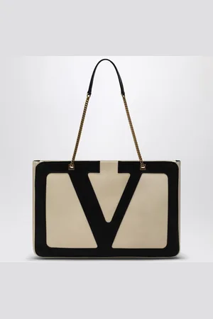 VALENTINO GARAVANI Large Viva Superstar bag in butter /black