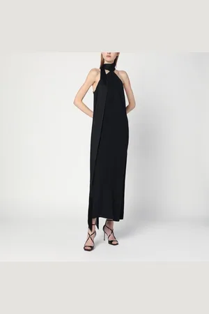‎Taller Marmo‎ Dress in crêpe cady with scarf