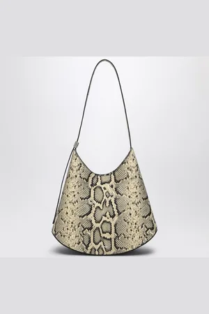 Jil Sander Eldorado bag in python-print leather