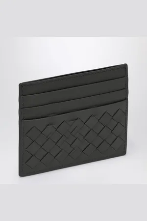 Bottega Veneta Black belt in woven leather