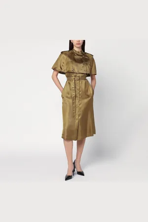 Burberry Viscose twill trench dress