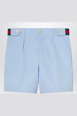 Gucci Short sky blue with Web ribbon