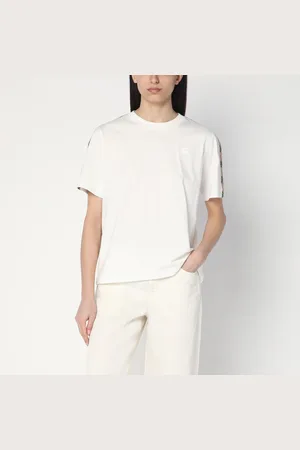 Burberry T-shirt with Check-patterned stripe
