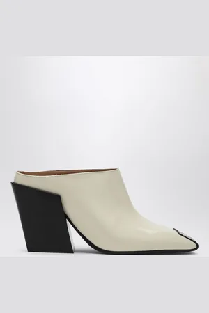 Bottega Veneta Mule Ventura with python effect leather tip