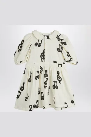 Mini Rodini Dress with musical notes