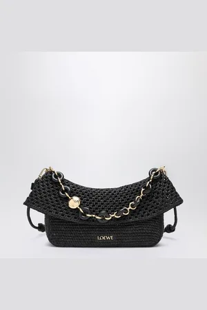 Loewe Medium Ola bag in raffia
