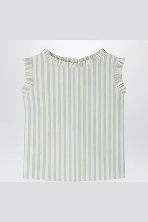 BONPOINT Lou blouse white/blue striped