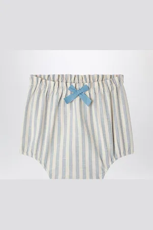 BONPOINT Ena shorts white/blue striped