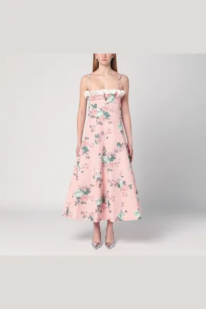 Philosophy Taffeta midi dress with ruffles