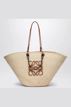 Loewe Large Anagram Basket tote in Iraca Palm
