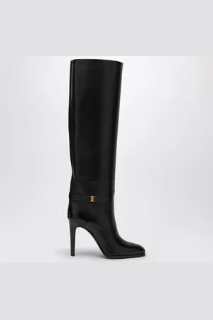 Saint Laurent Diane boot in grained leather