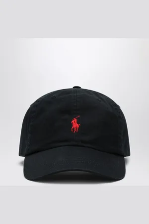 Ralph Lauren Black baseball cap with logo