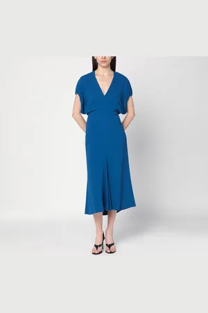 Victoria Beckham Sapphire midi dress