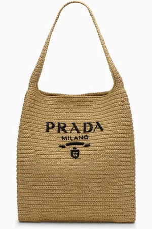 Prada Raffia tote bag