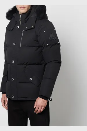 Moose Knuckles 3Q Shearling-Trimmed Nylon and Cotton-Blend Down Coat - XL