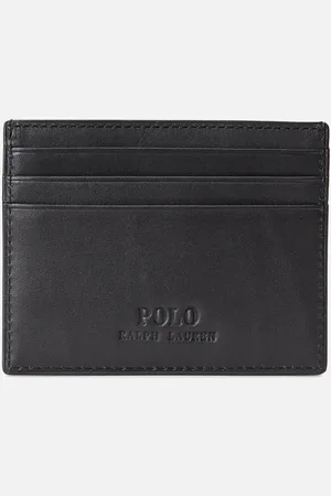 Ralph Lauren Embroidered Leather Cardholder