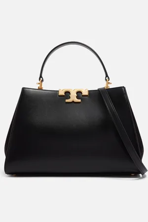 Tory Burch Eleanor Leather and Suede Handbag