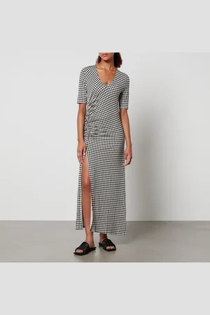 Baum und Pferdgarten Jeannette Houndstooth Jersey Dress - XS