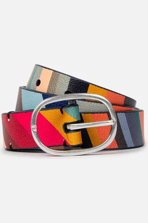 Paul Smith Reversible Swirl Leather Belt - 80cm