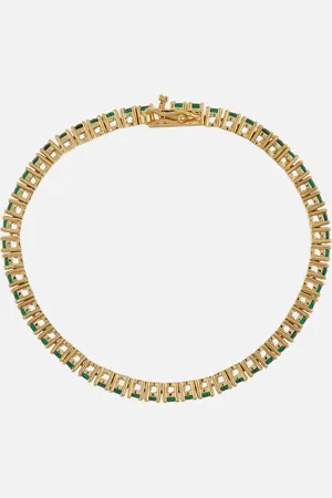 Crystal Haze Serena Gold-Plated Cubic Zirconia Bracelet