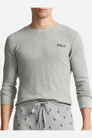 Ralph Lauren Cotton-Blend Waffle-Jersey Long Sleeve T-Shirt - XXL