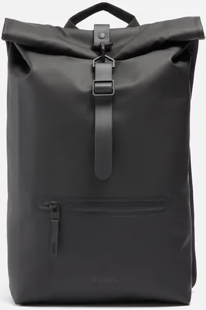 Rains Rolltop Matte Shell Rucksack