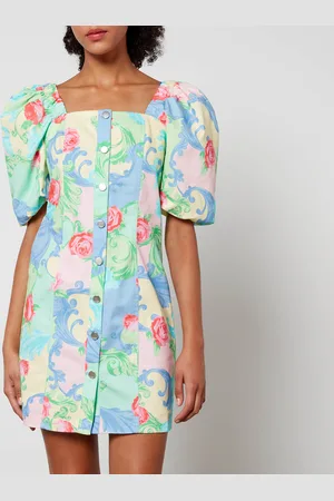 Crās River Cotton-Jacquard Mini Dress - EU 34/UK 8
