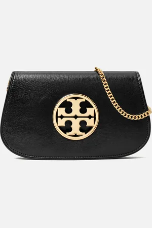 Tory Burch Reva Leather Clutch Bag