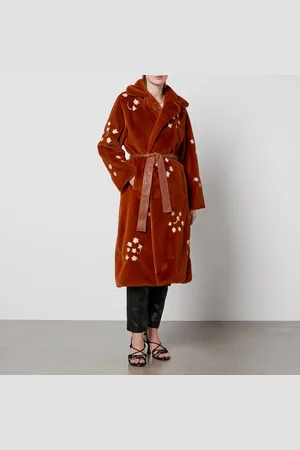 Tach Camelot Faux Fur Coat - L