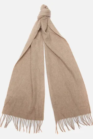 Barbour Lambswool Fringe Scarf