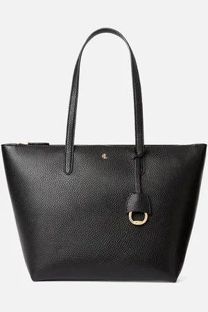 Ralph Lauren Keaton Faux Leather Tote Bag