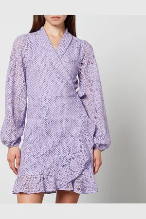 Crās Linda Cotton-Blend Guipure Lace Dress - EU 38/UK 10