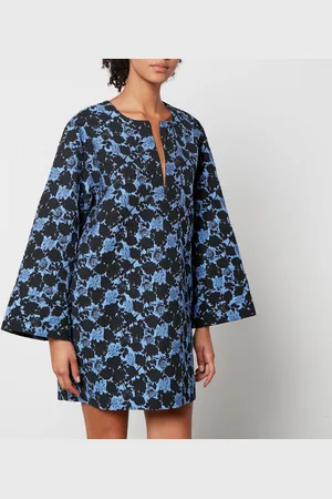 Baum und Pferdgarten Abu Floral-Jacquard Mini Dress - EU 34/UK 6