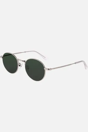 KAMO Icon Metal Round-Frame Sunglasses