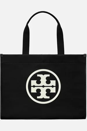 Tory Burch Ella Monogram Canvas Tote Bag