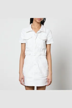 GOOD AMERICAN Fit For Success Stretch Denim Mini Dress - US 2/UK 6