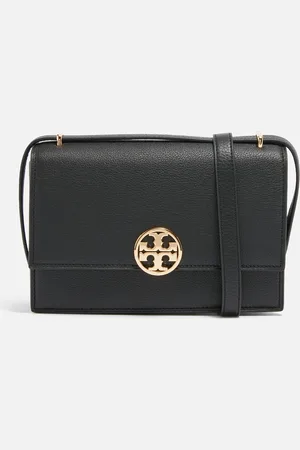 Tory Burch Miller Pebble-Grain Leather Shoulder Bag