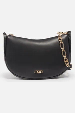 Michael Kors Kendall Large Chain Leather Shoulder Bag
